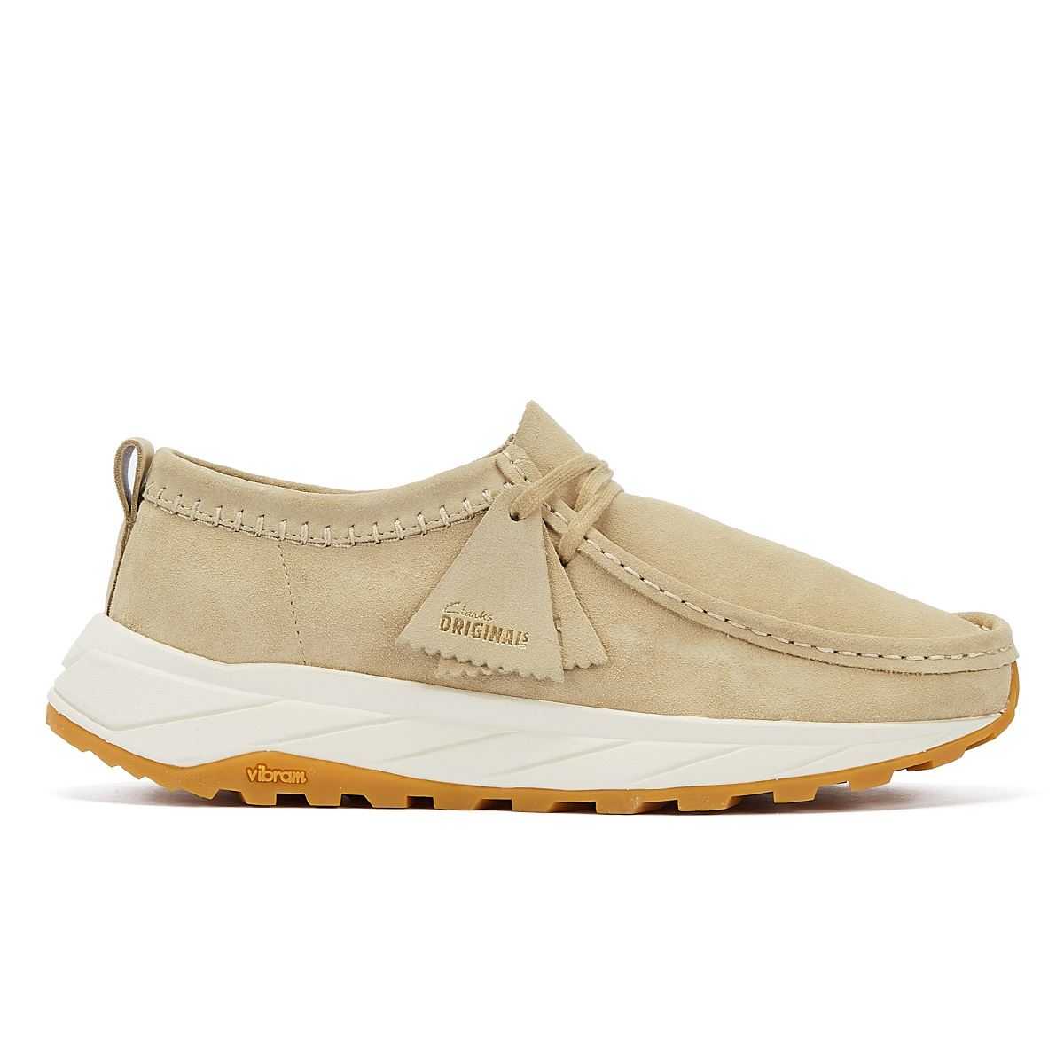 Clarks Originals Walla Eden Lo Herren-Lederslipper Aus Ahorn-Wildleder