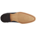Base London Gambino Excel Herrenschuhe Aus Schwarzem Leder Mit Schnürung