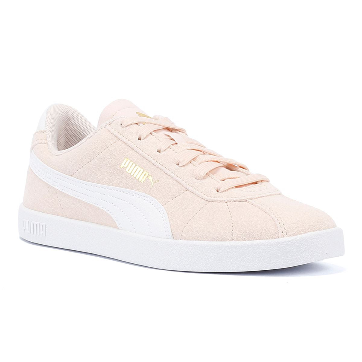 Puma Club II Damen Rosa Wildleder Sneakers