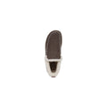 HEYDUDE Denny Wool Faux Shearling Damen-Walnussstiefel
