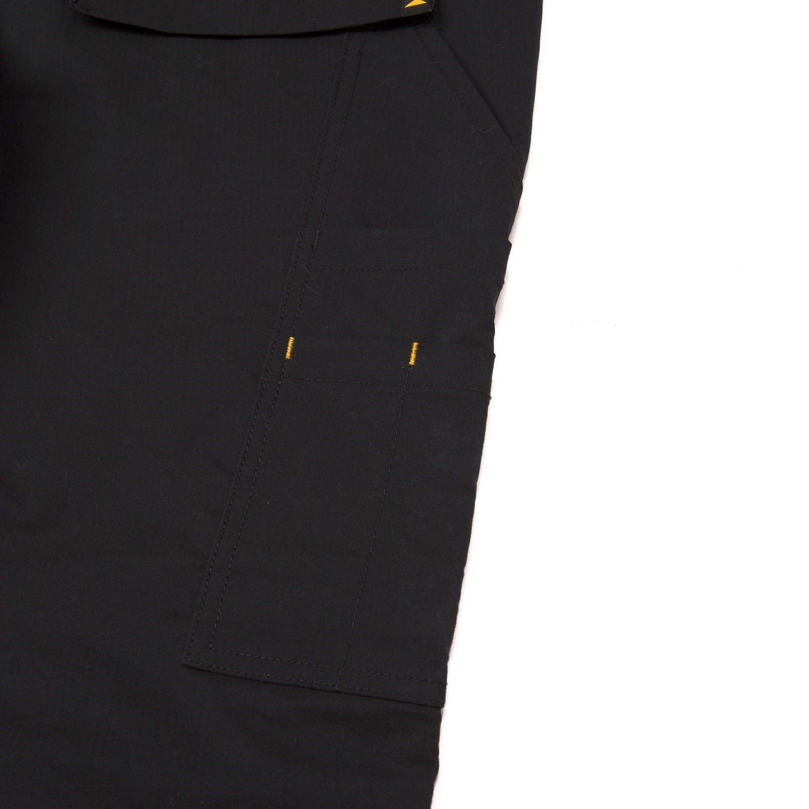 Caterpillar Nexus Knee Pocket Stretch Baumwoll Herren Schwarze Farbe Outdoor Hosen