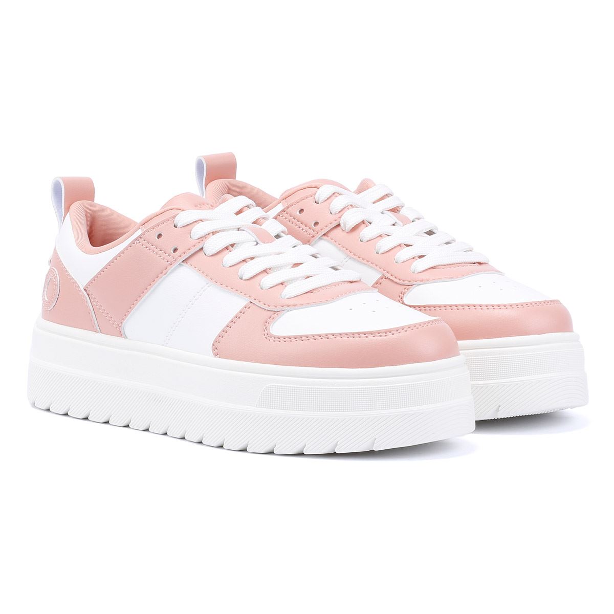 Hugo Lyssa Tennis Leder Damen Weiße Turnschuhe