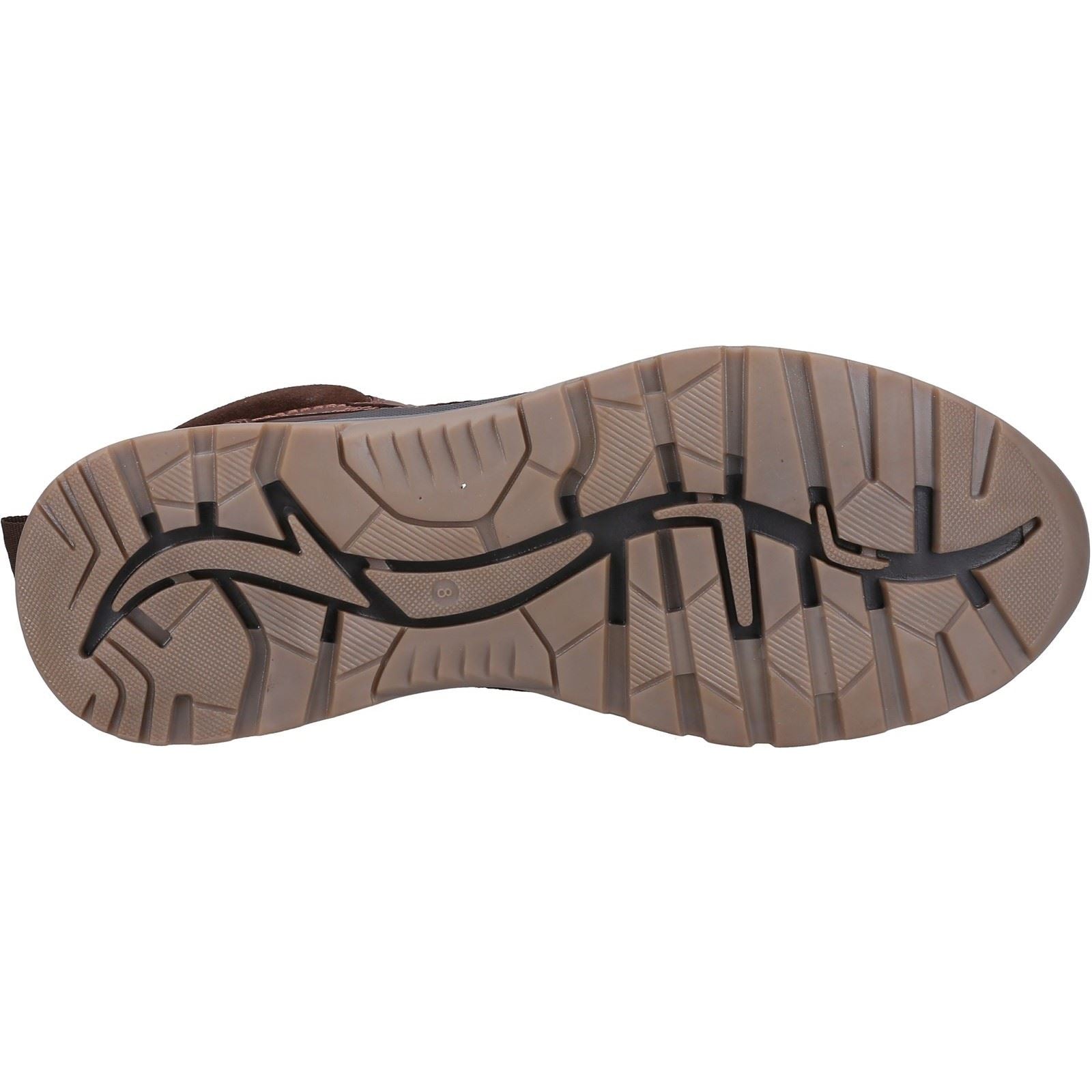 Hush Puppies Palmer Braune Herrenstiefel Aus Leder