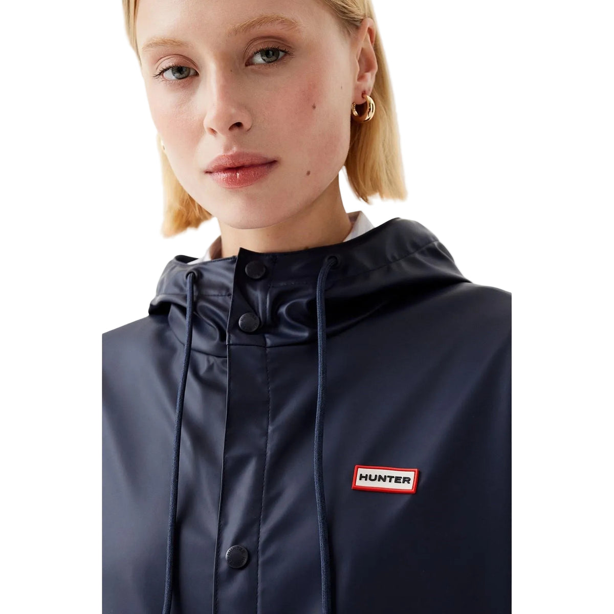 Hunter Izzy Hooded Unisex Erwachsene Blaue Jacke