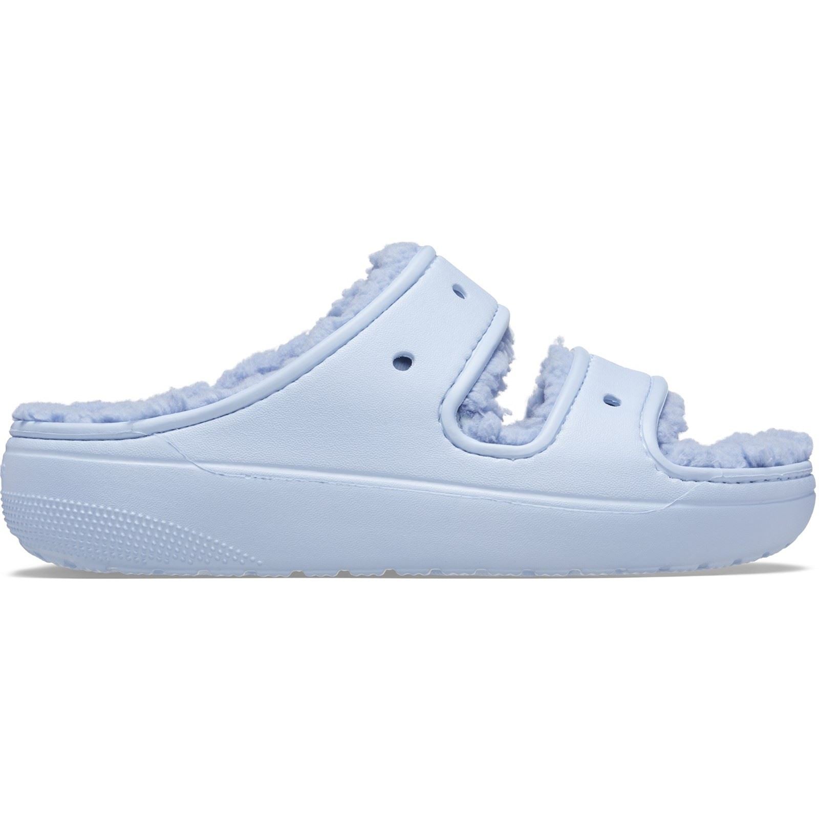 Crocs Classic Cozzzy Damen Sandalen Aus Blauem Kalzit In Thermoplast