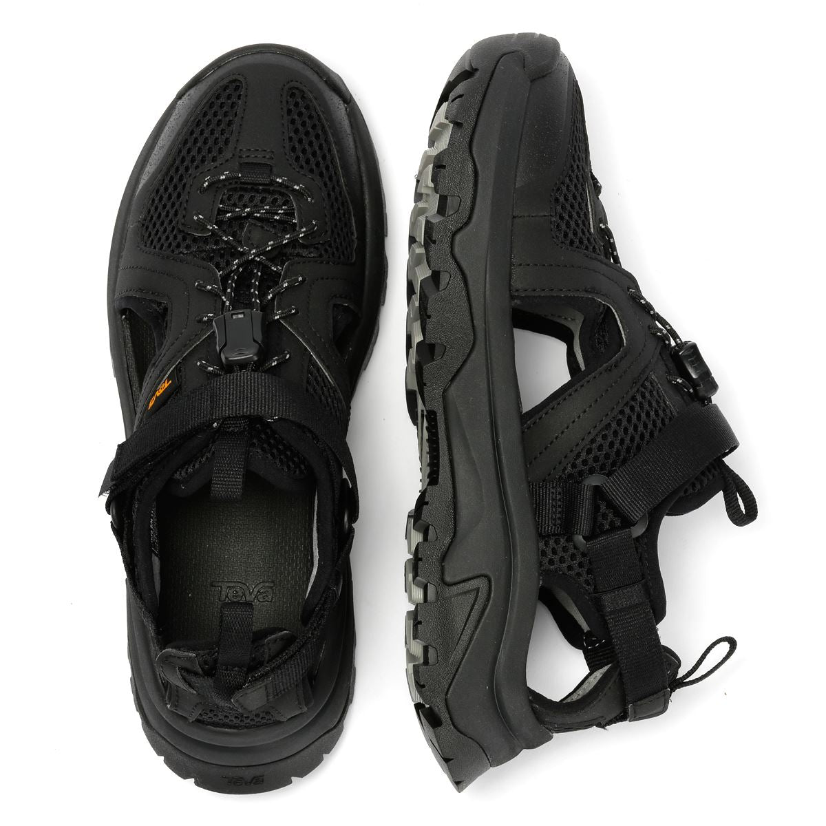 Teva Hurricane XLT3 Closed-Toe Damen Schwarze Sandalen