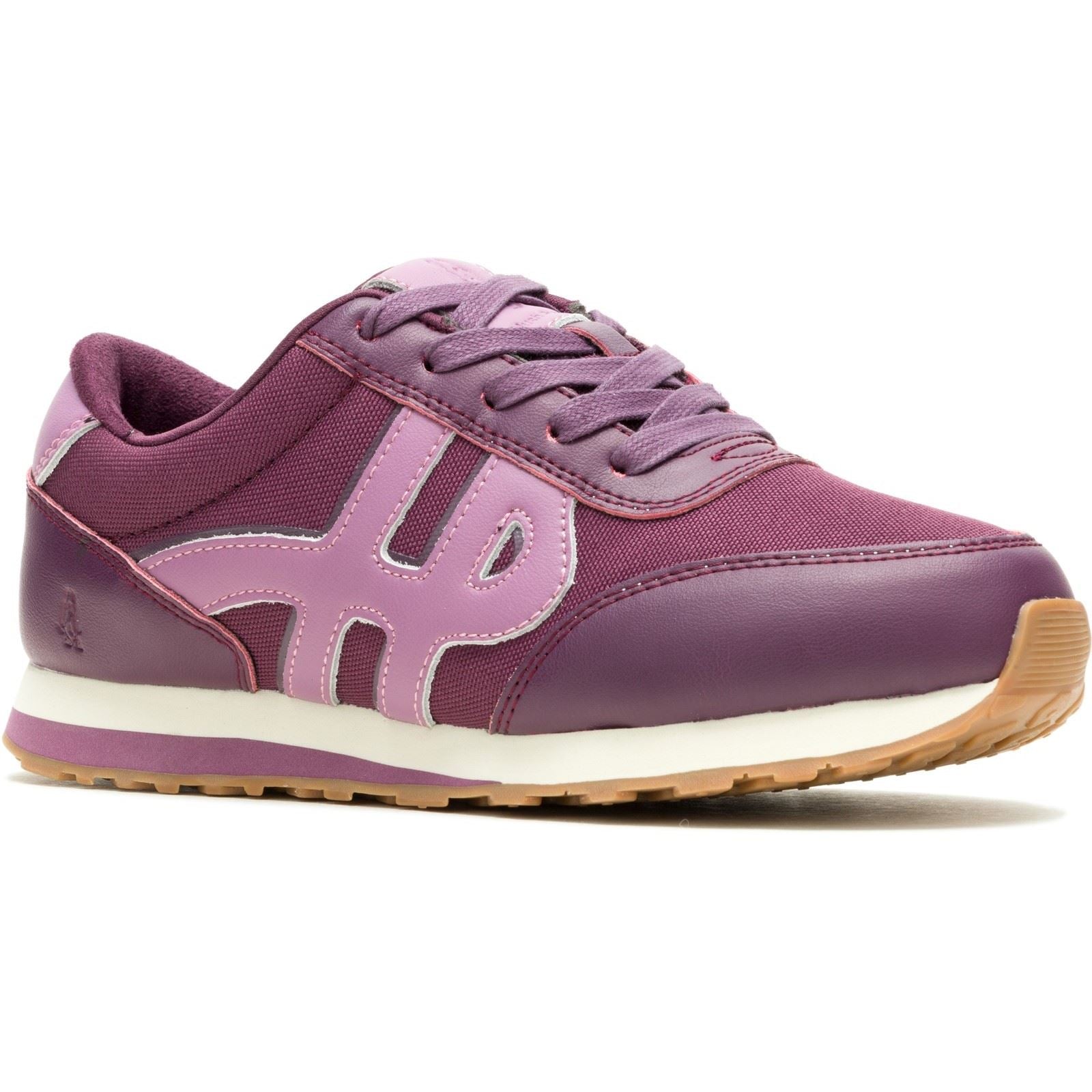 Hush Puppies Seventy8 Leder Damensneaker Feige