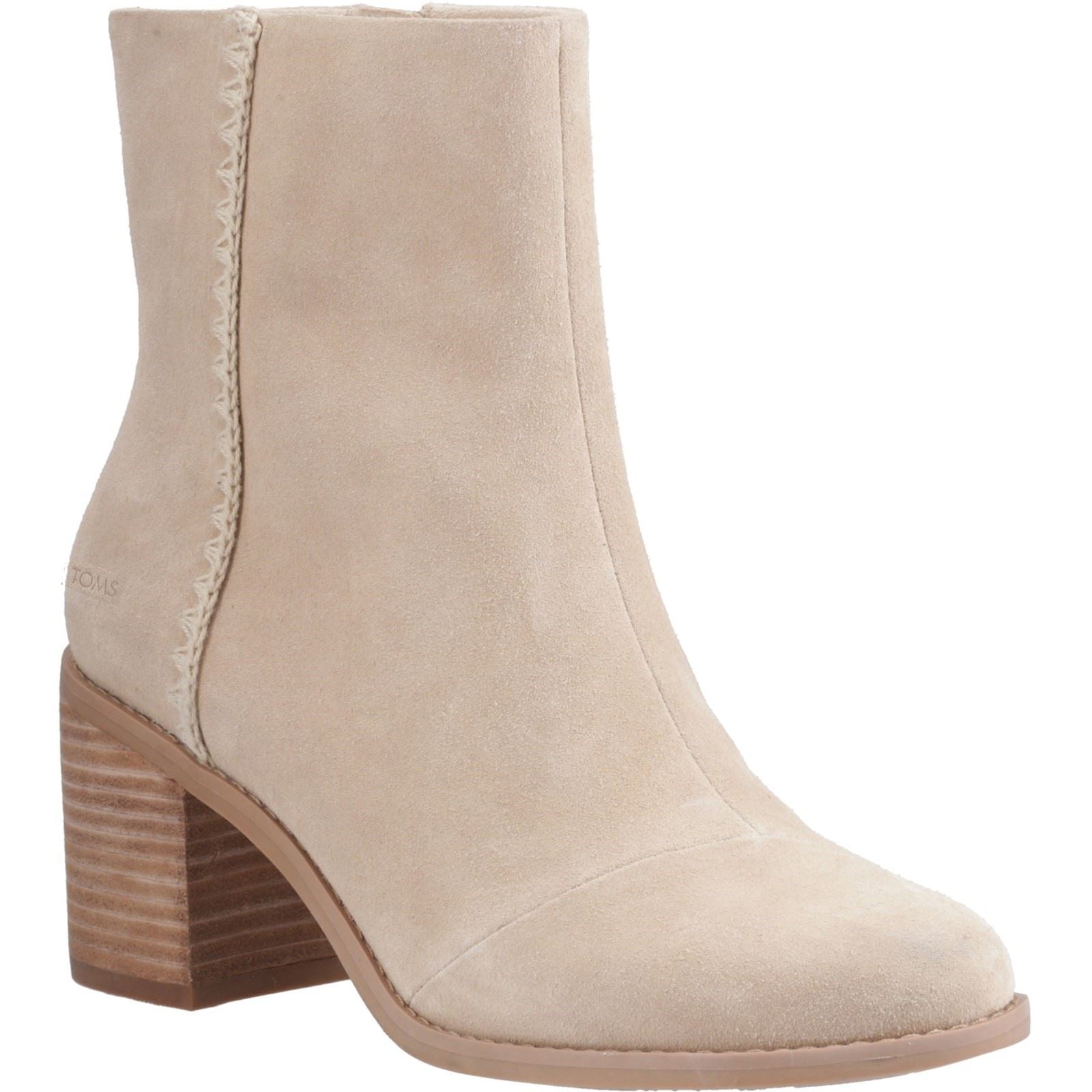 TOMS Evelyn Leder Damen Natur Stiefel