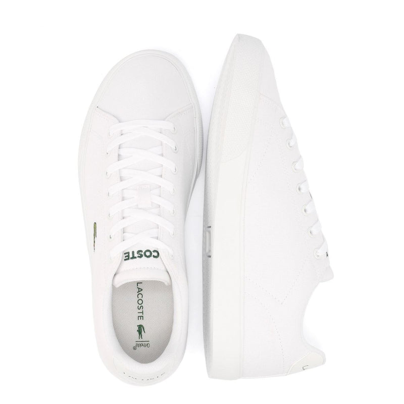 Lacoste Lerond Set Weiße Canvas Sneaker Für Herren