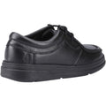 Hush Puppies Ronan Mocc Leder Jungen Schwarze Farbe Mokassin Schuhe