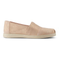 TOMS Alpargata Plus Damen Espadrilles Aus Leder In Blassrosa