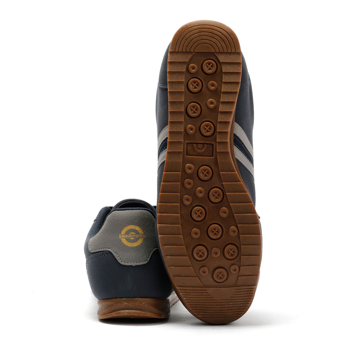 Lambretta Tackle Männerblaue Turnschuhe