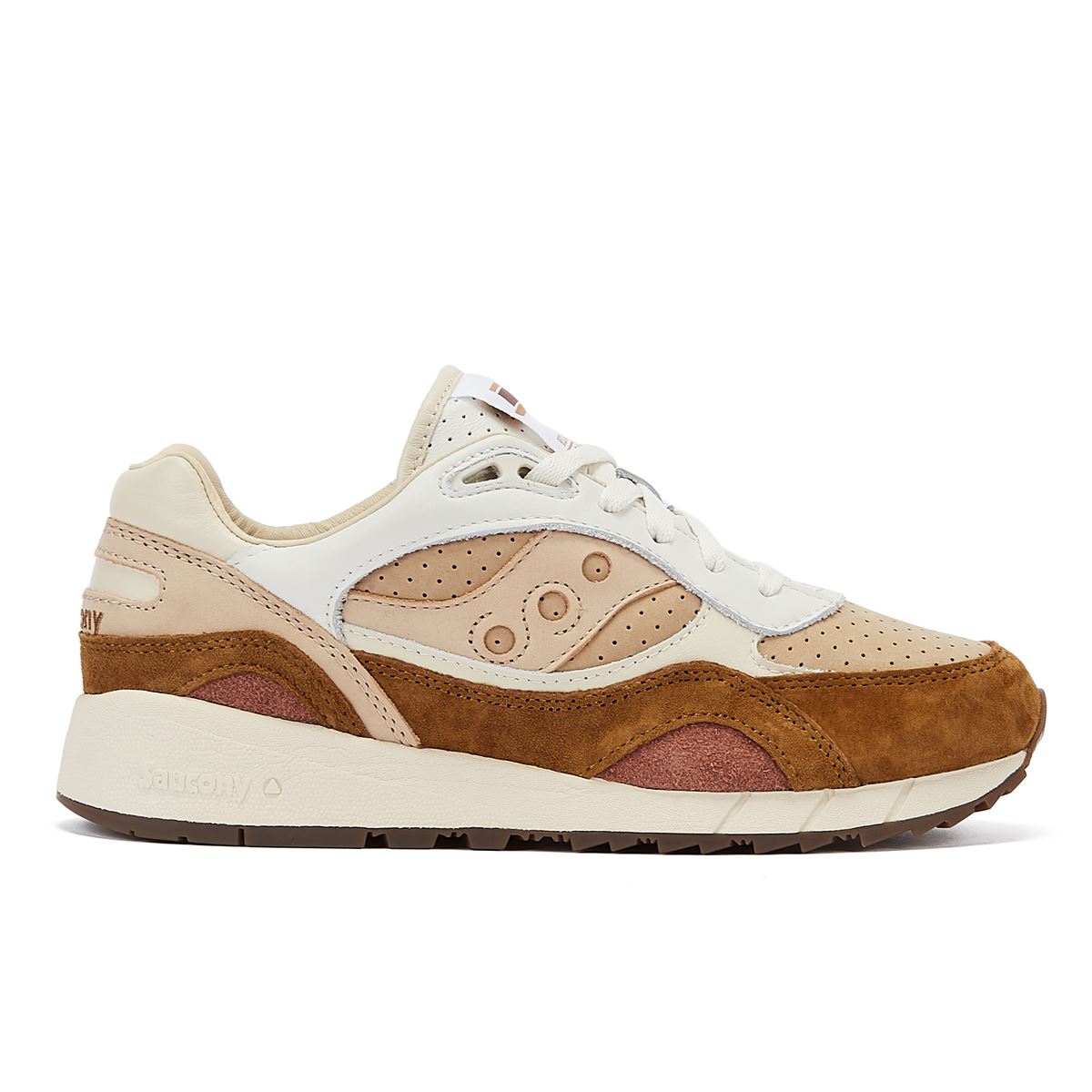 Saucony Shadow 6000 Weiße Turnschuhe