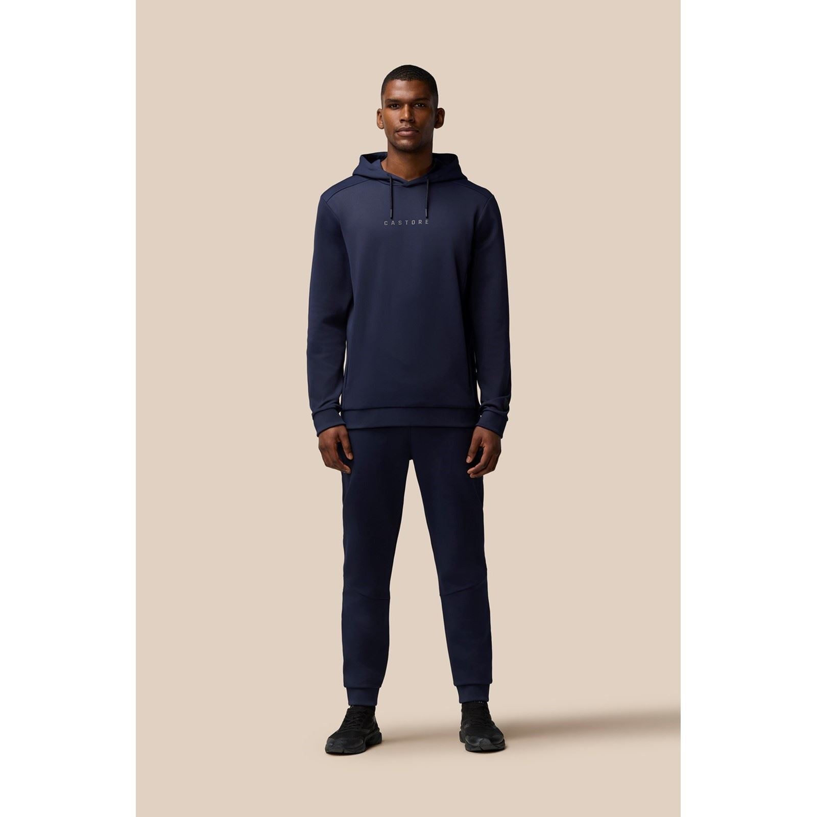 Castore Flex Thermo Hoodie Herren Blaues Kapuzensweatshirt