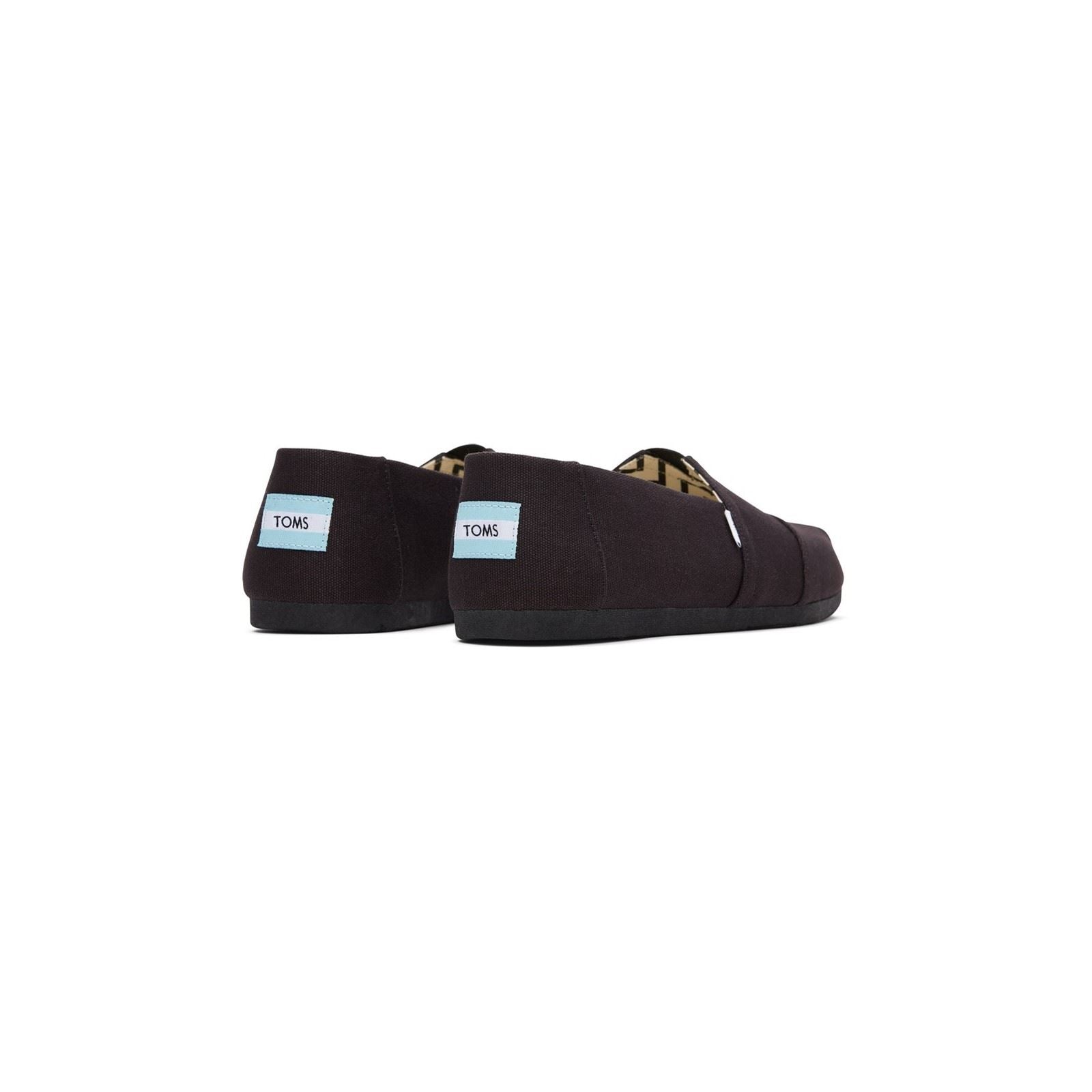 TOMS Alpargata 100% Baumwolle Herren Espadrilles In Schwarz