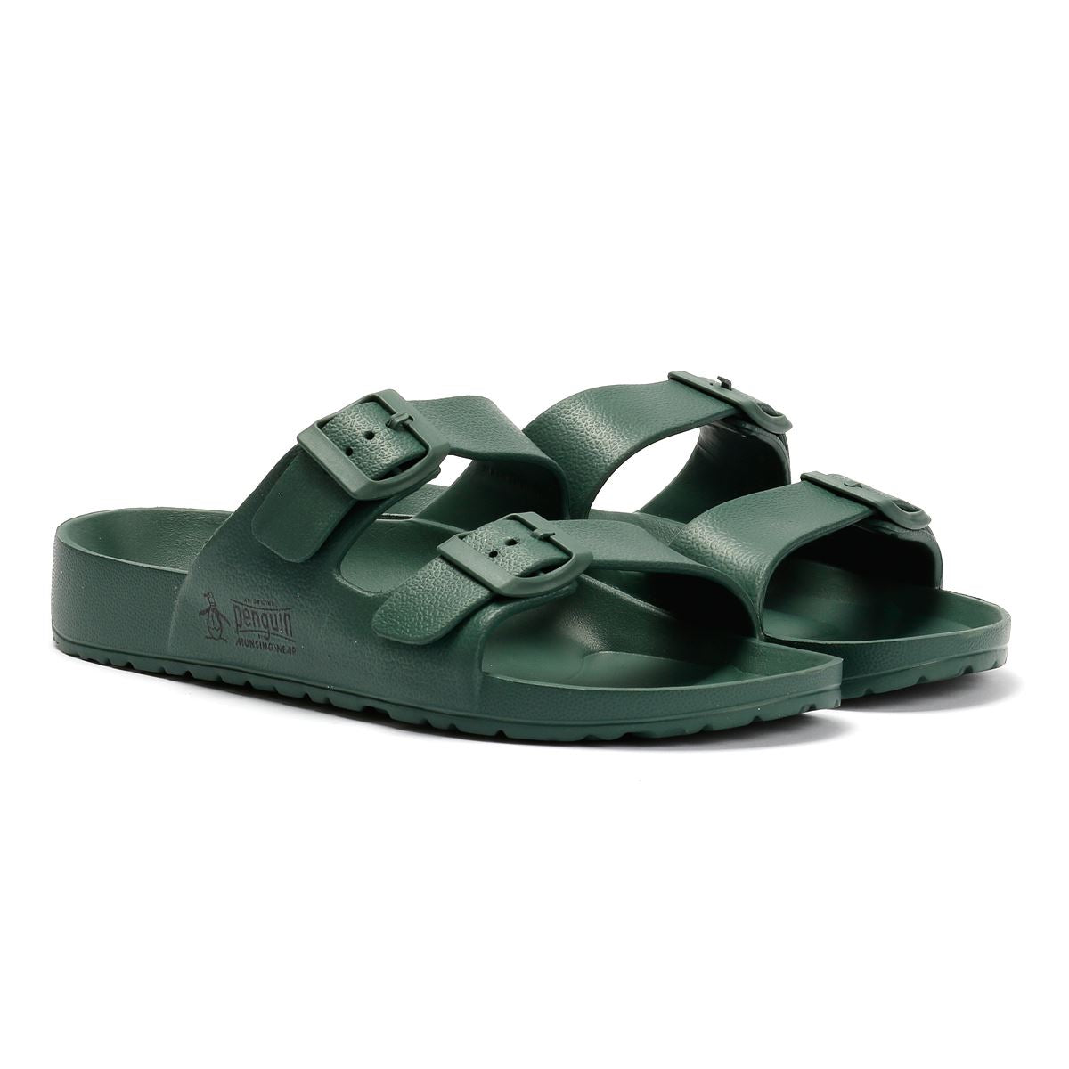 Penguin Eden Herren Grüne Sandalen