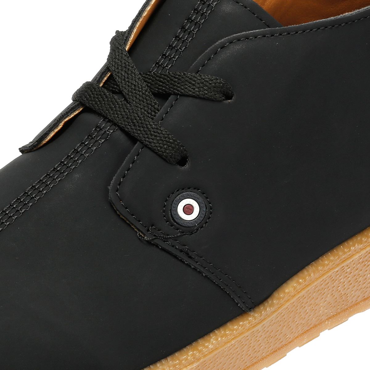 Lambretta Pinto Herren Schwarze Stiefel