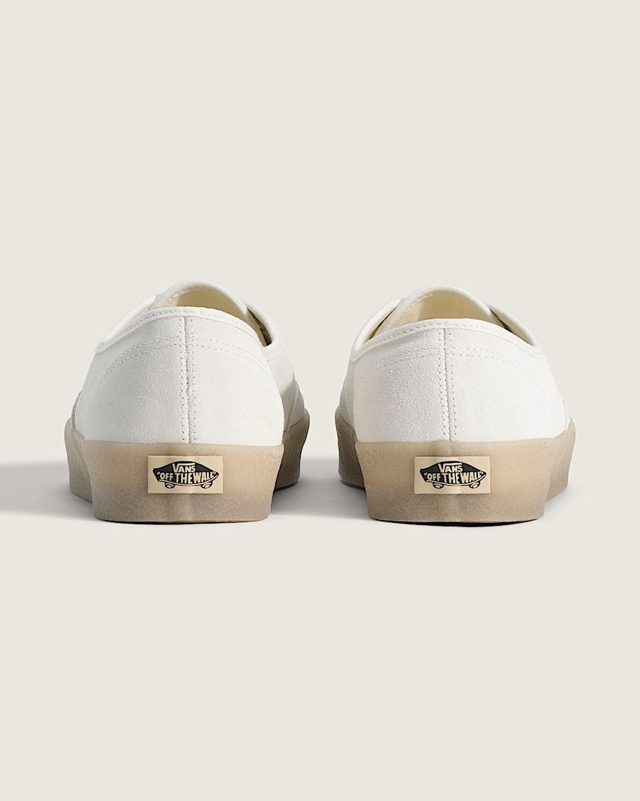 Vans Authentic Crepe Leder Herren Weiße Sneakers