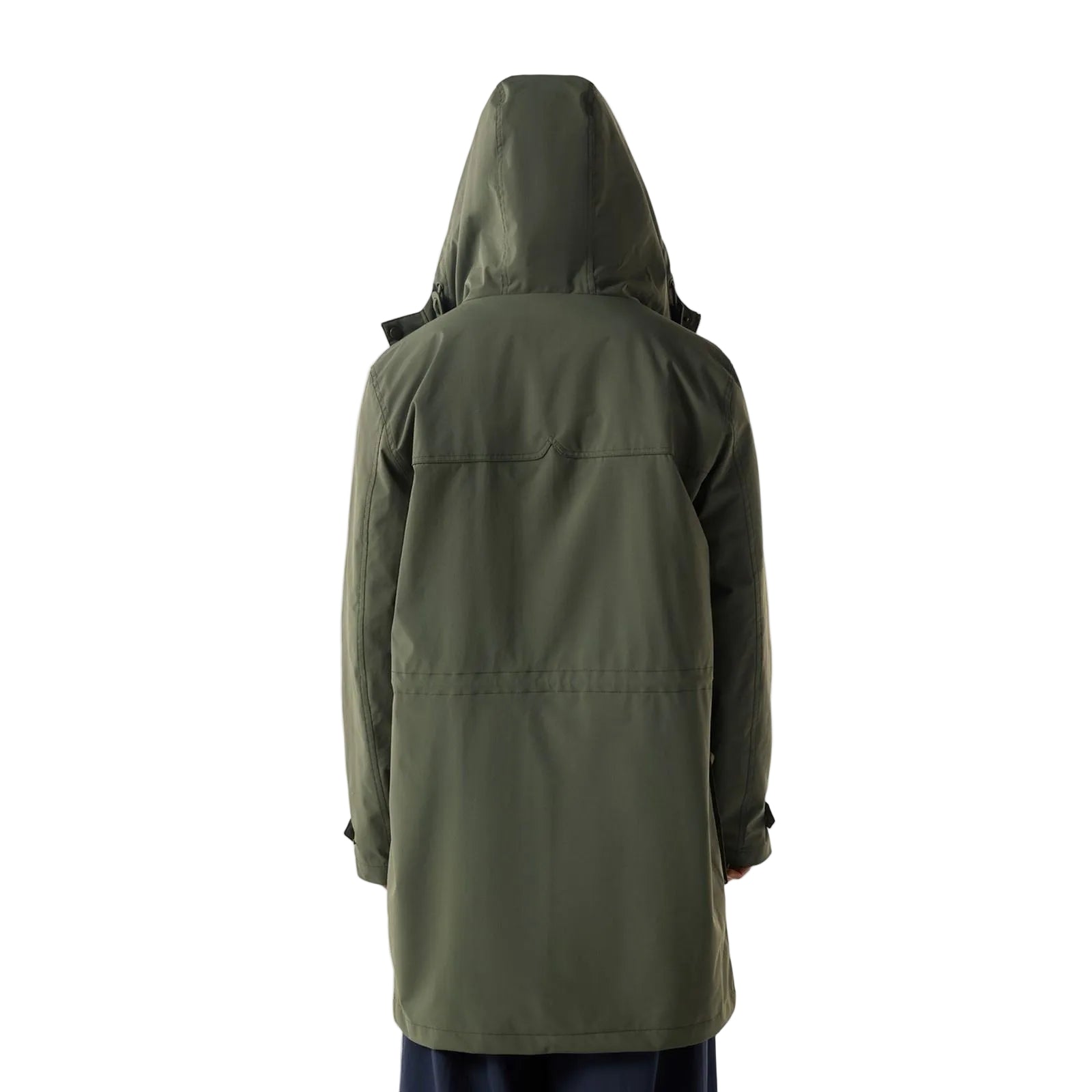 Hunter Lightweight Waterproof Herren Grüne Regen Parkas