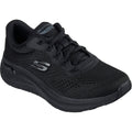 Skechers Arch Fit 2.0 Big League Polyester Damen Schwarze Farbe Sneakers