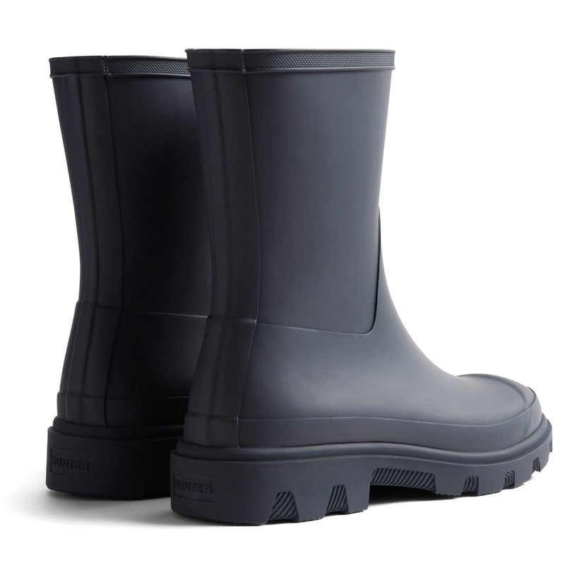 Hunter Downpour Short Boot Damen Gummistiefel In Marineblau