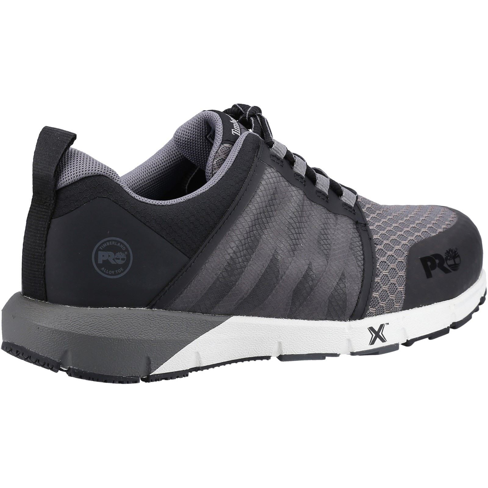 Timberland Pro Radius Textile Grau/Schwarz Sicherheitssneaker