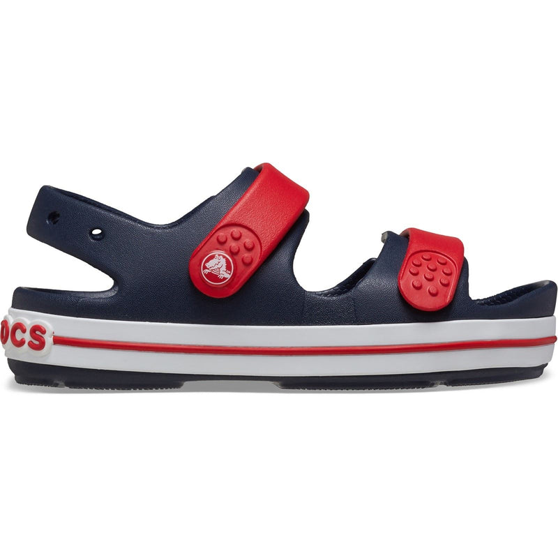 Crocs Crocband Play Thermoplastische Navy/Varsity Red Sandalen