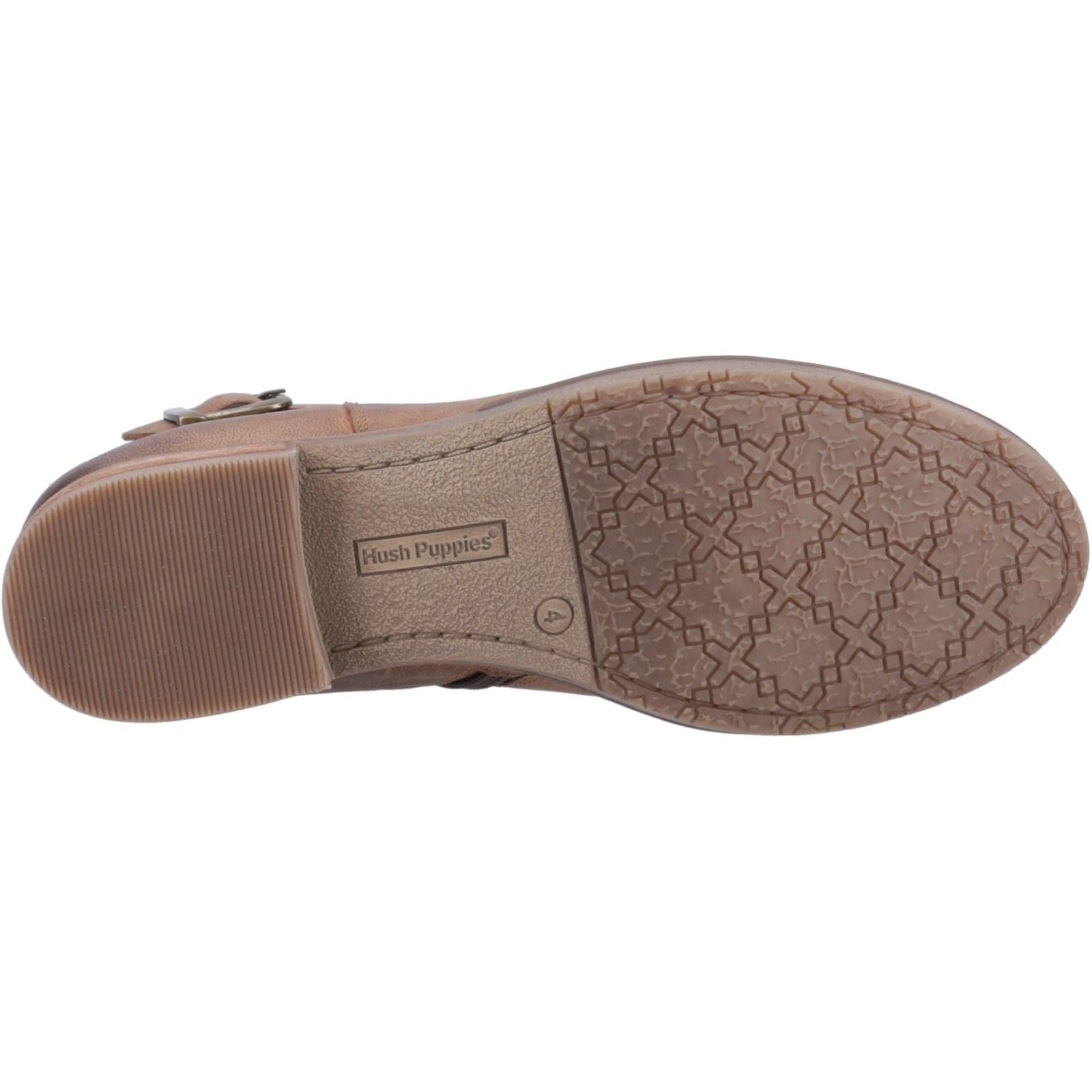 Hush Puppies Elise Damenstiefel aus braunem Leder