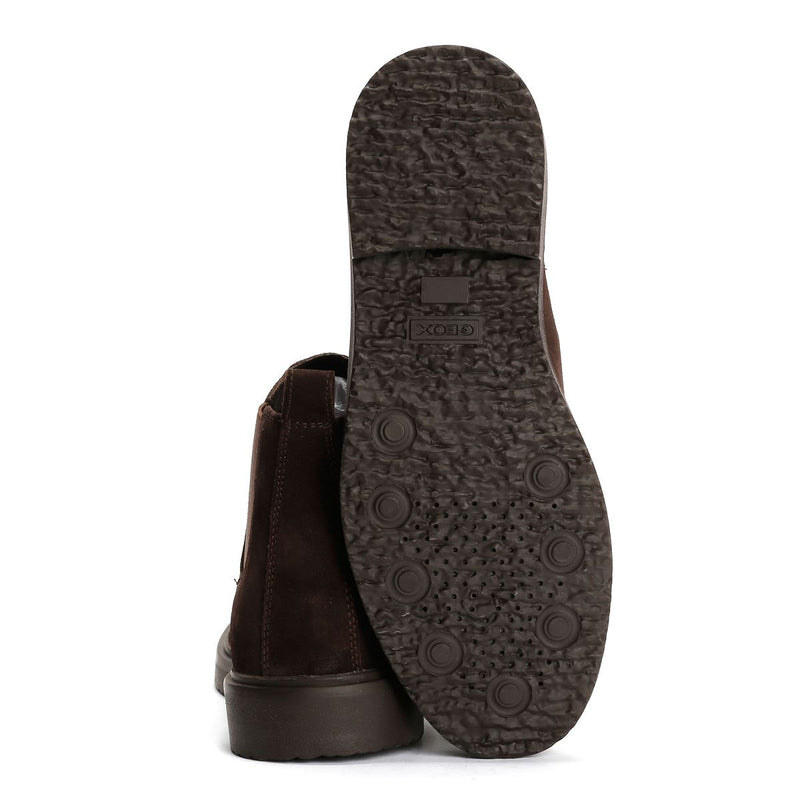 Geox Massimiano B Wildleder Herren Braune Stiefel