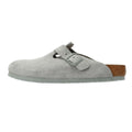 Birkenstock Boston Suede Graue Clogs