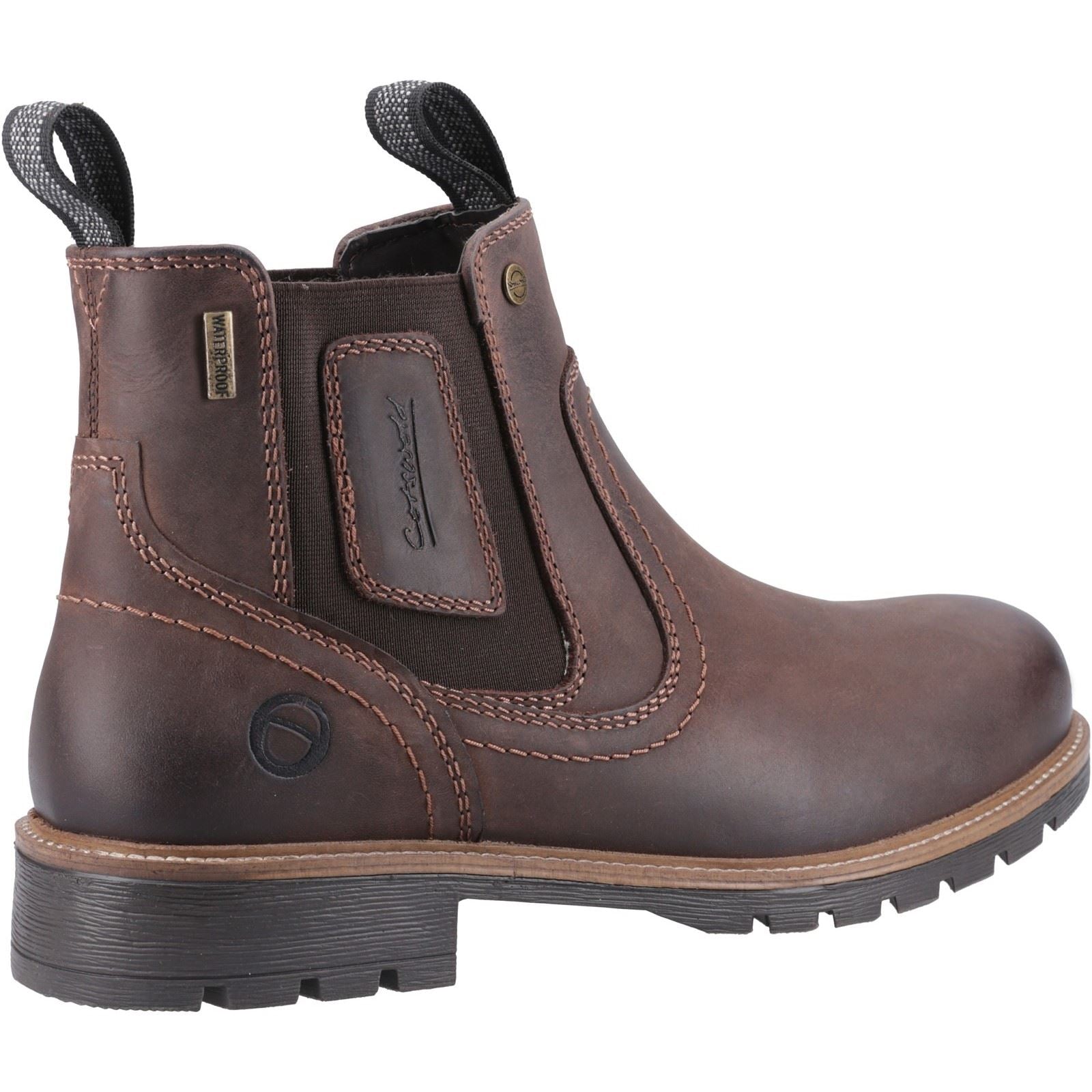 Cotswold Chipping Leder Herren Stiefel Braun