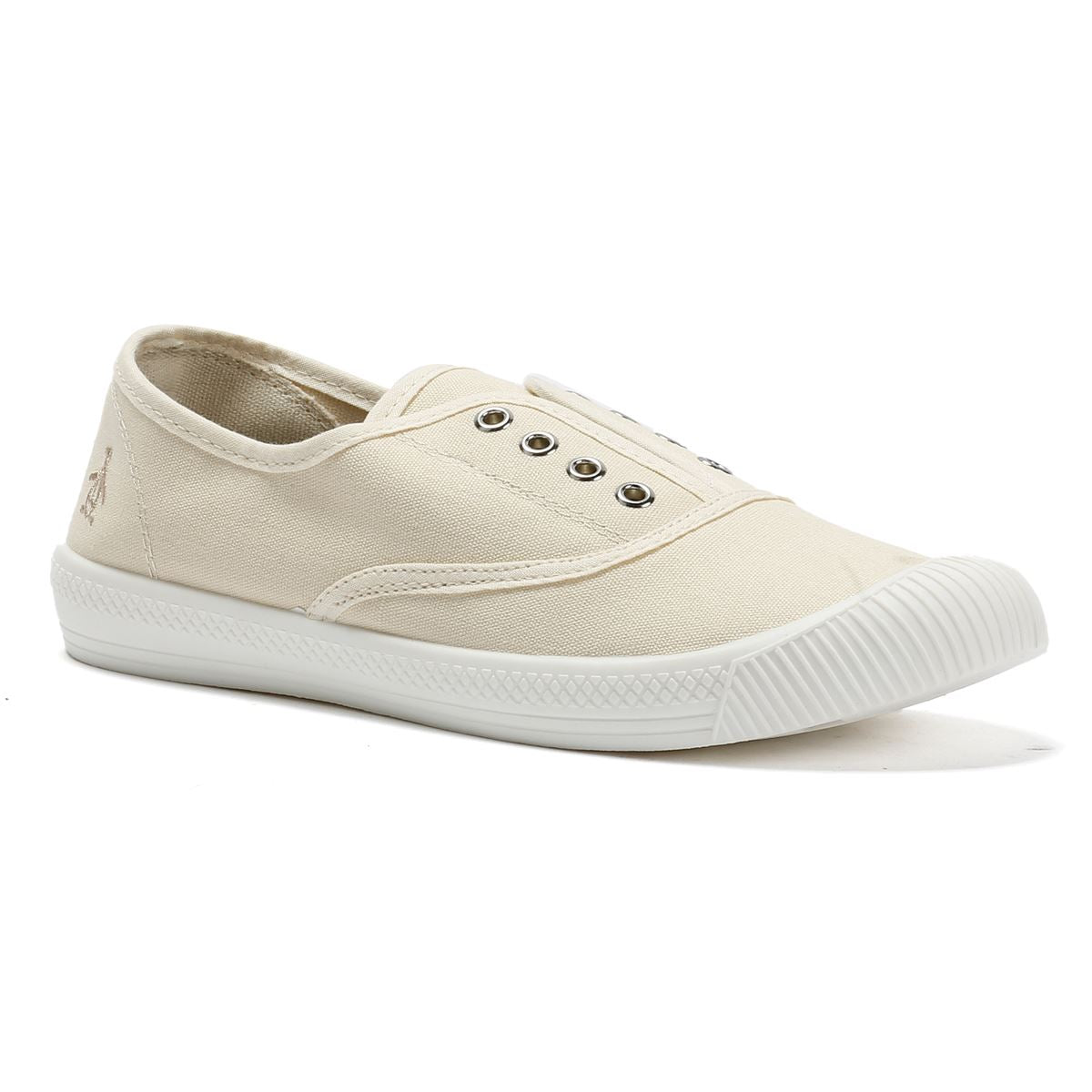 Penguin Anita Canvas Damen Weiße Schuhe