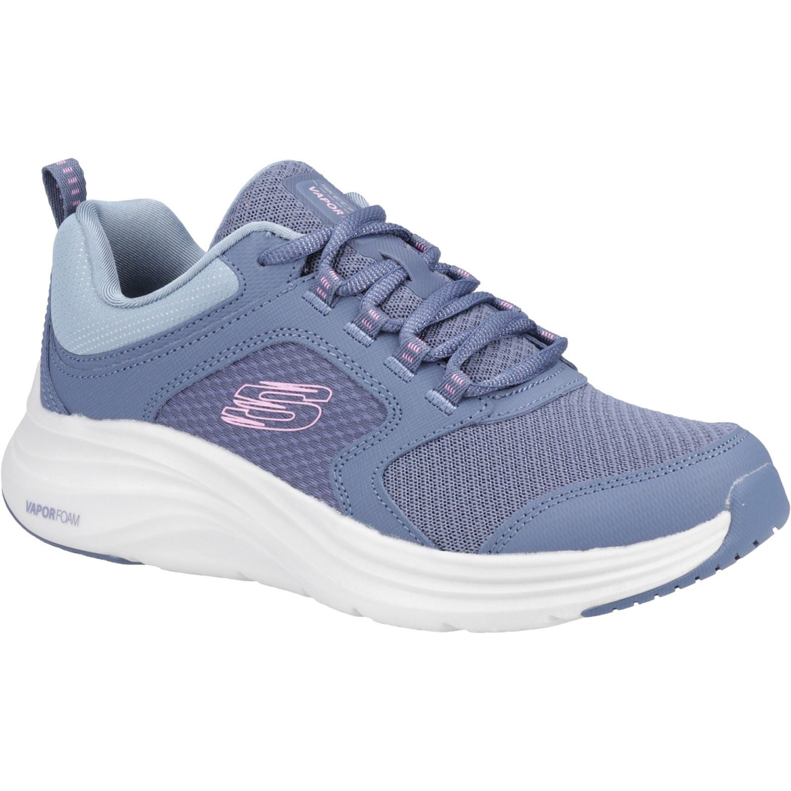 Skechers Vapor Foam Textil Damen Sneaker In Schieferrosa