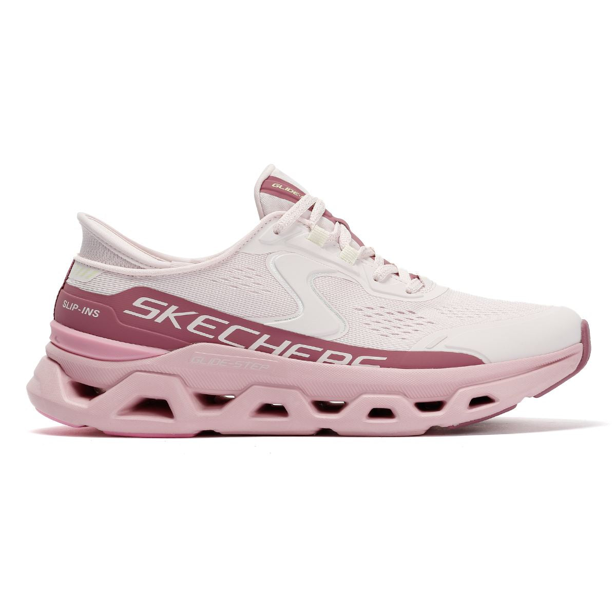Skechers Slip-Ins Glide Step Altus Netz Damen Pink Sneaker