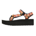 Teva Flatform Universal Damen Gelbe Sandalen
