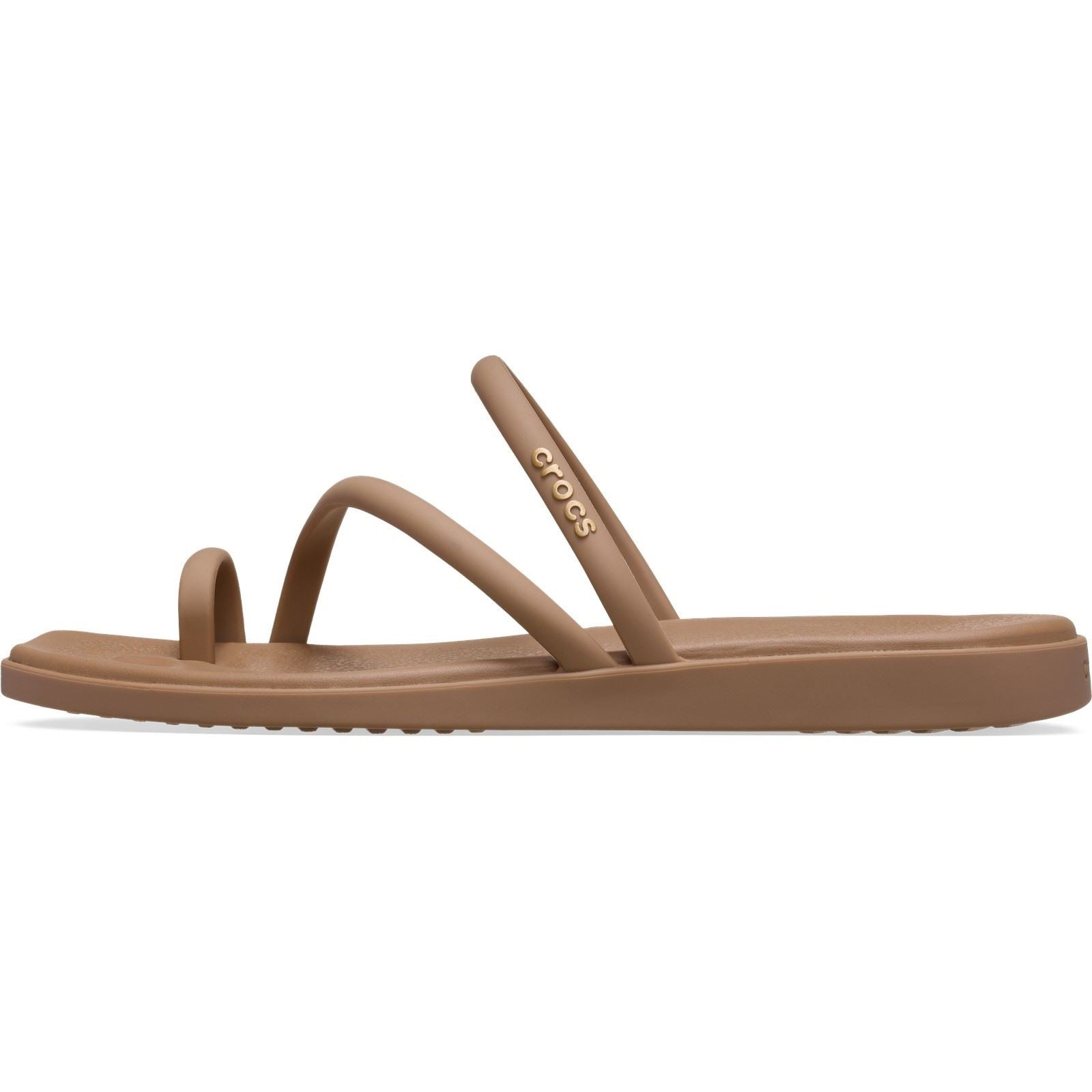 Crocs Miami Toe Loop Sandal Damen Milchschokolade Sandalen