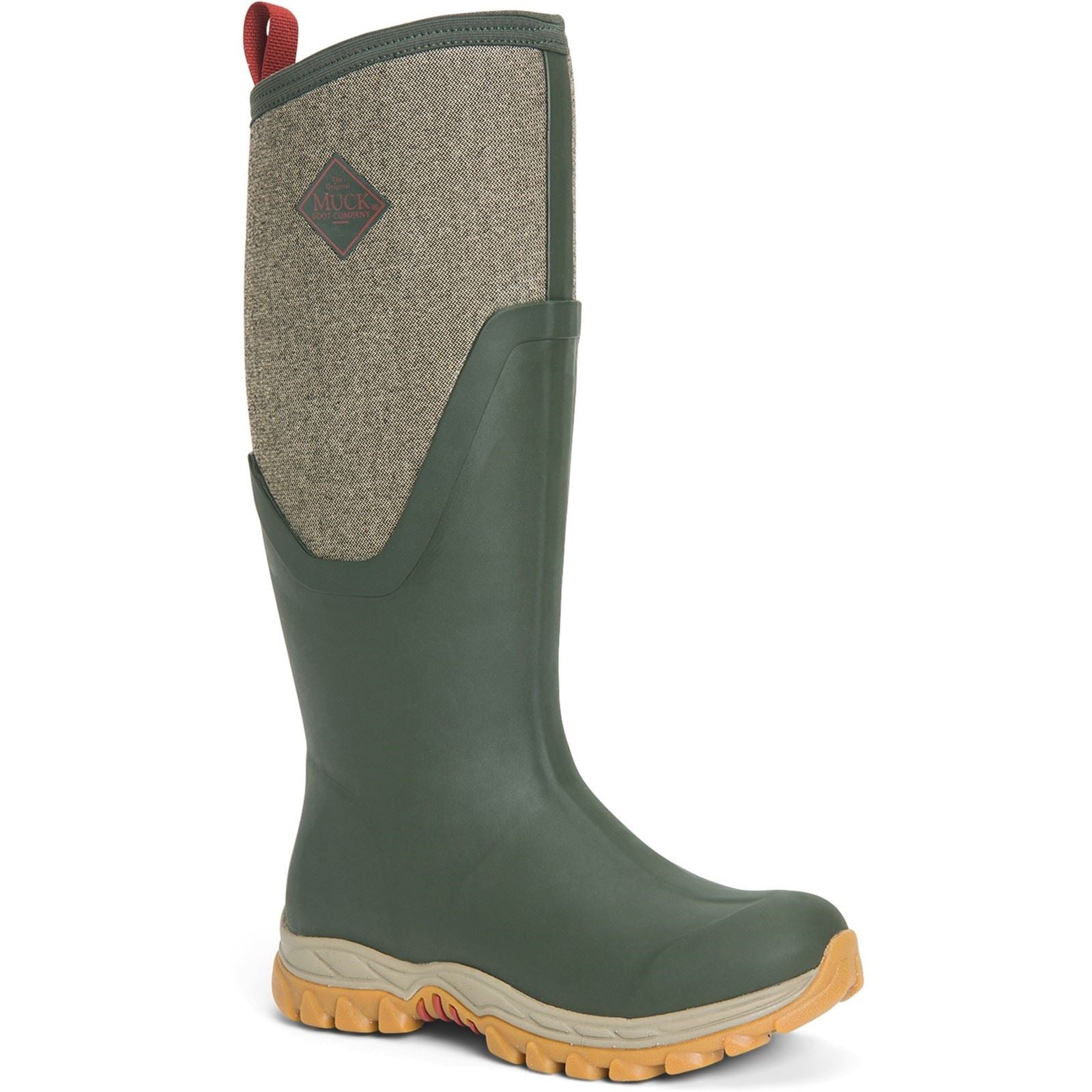 Muck Boots Arctic Sport II Tall Gummistiefel Mit Olivenmuster