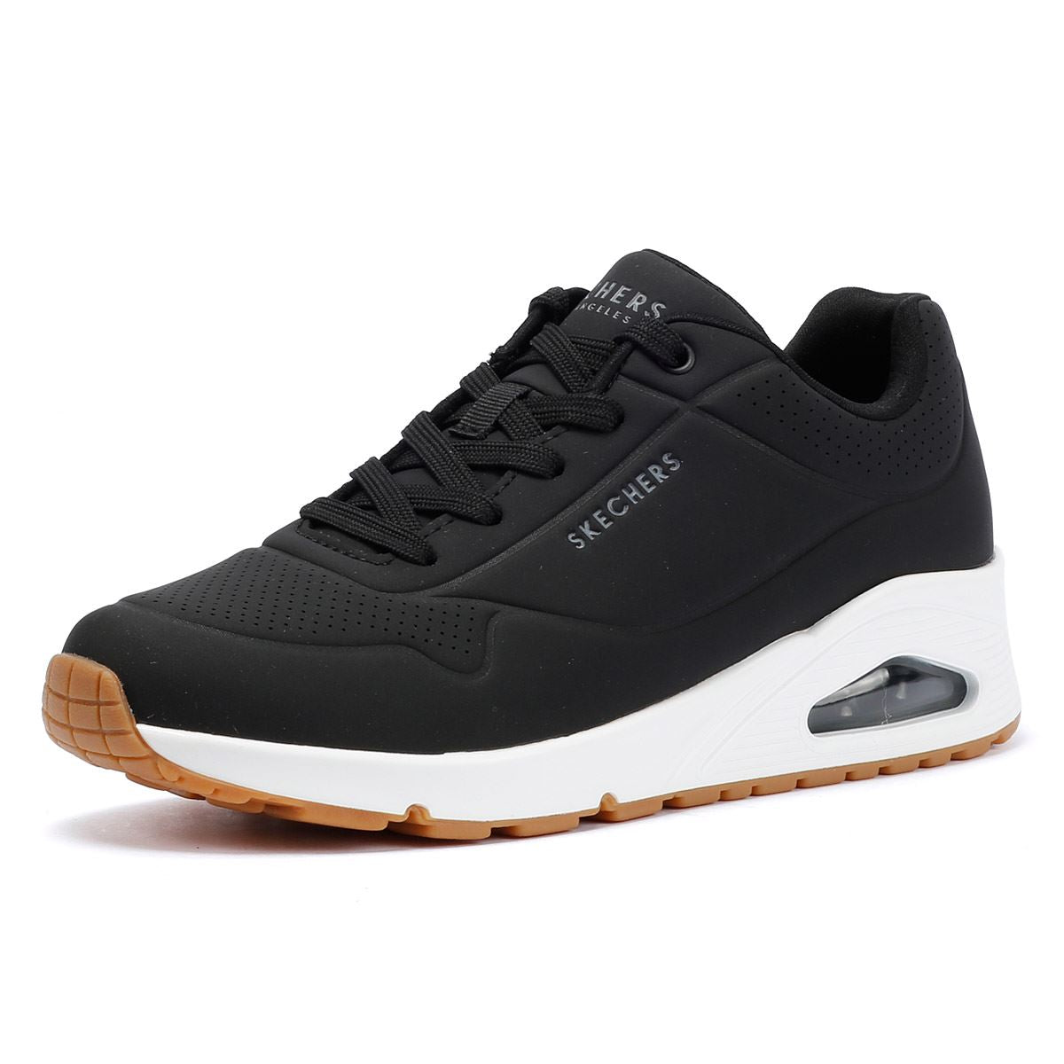 Skechers Uno Damen Sneakers In Schwarz