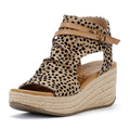 Blowfish Malibu Lacey Pixie Damen-Leoparden-Sandalen