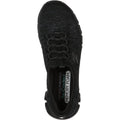 Skechers Glide Step Textile Damen-Sneaker In Schwarz