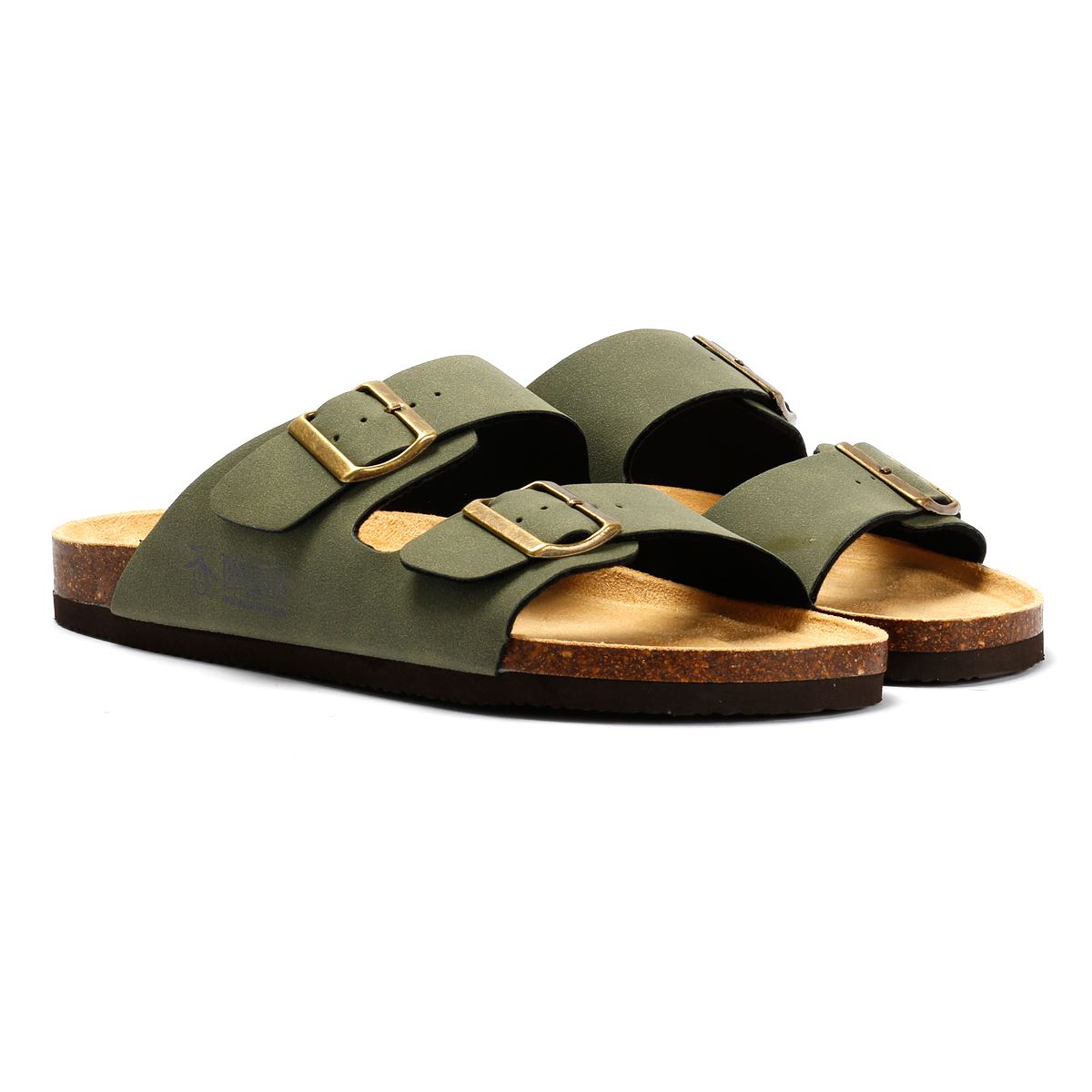 Penguin Port 2 Herren Grüne Sandalen