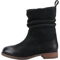 Hush Puppies Emilia Damenlederstiefel In Schwarz