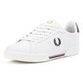 Fred Perry Split Cup Leder Herren Weiße Sneakers