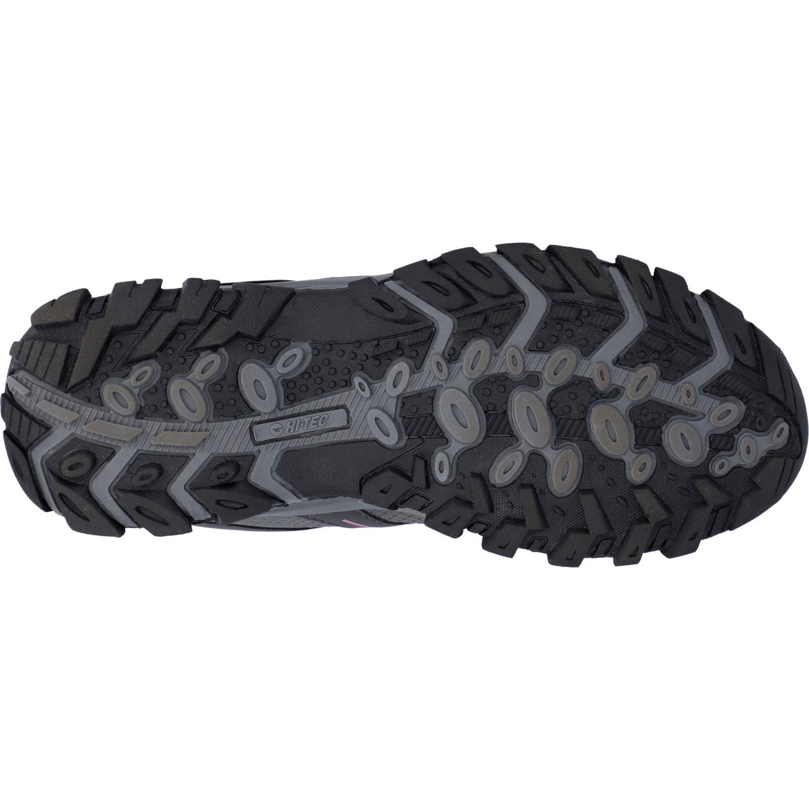 Hi-Tec Maine Polyester Damen Wanderstiefel In Stahlgrau Und Holzkohle