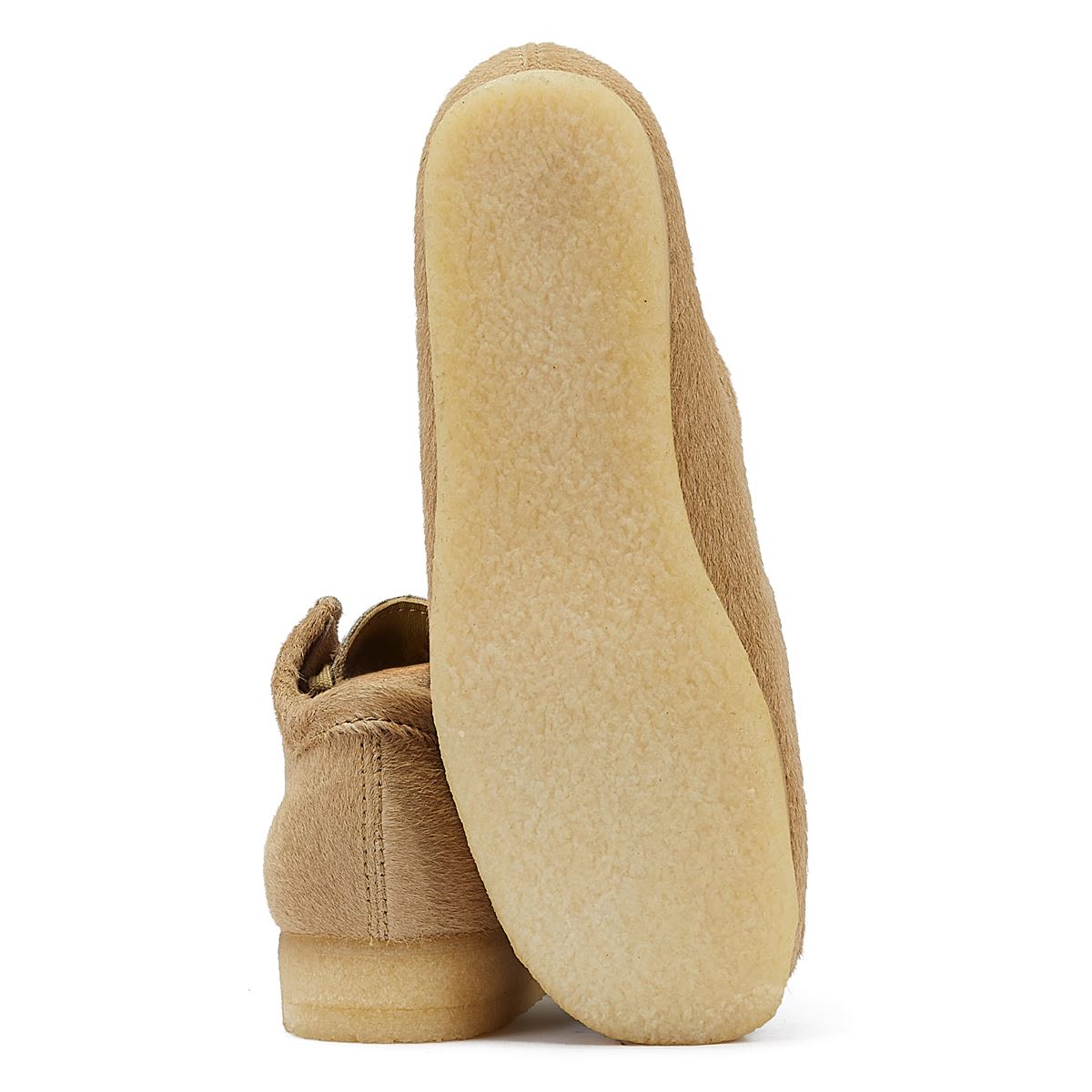 Clarks Originals Wallabee Haar Auf Herren-Ahorn-Schnürschuhen