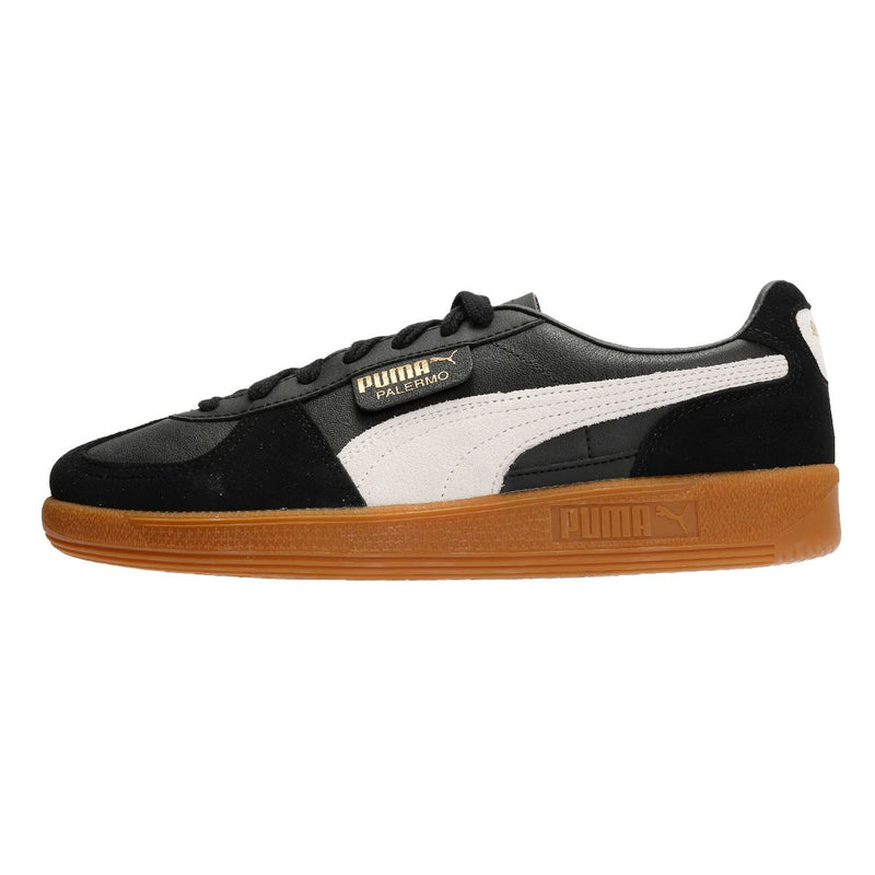 Puma Palermo Leder Schwarze Sneakers