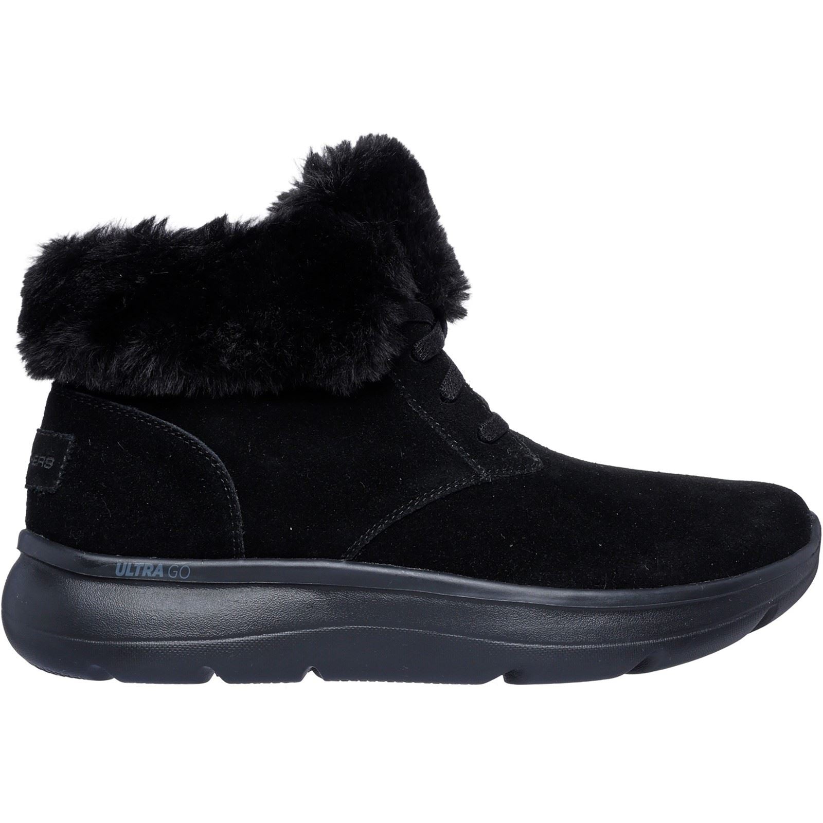 Skechers SK144334 ON-THE-GO JOY Damenstiefel Aus Schwarzem Wildleder