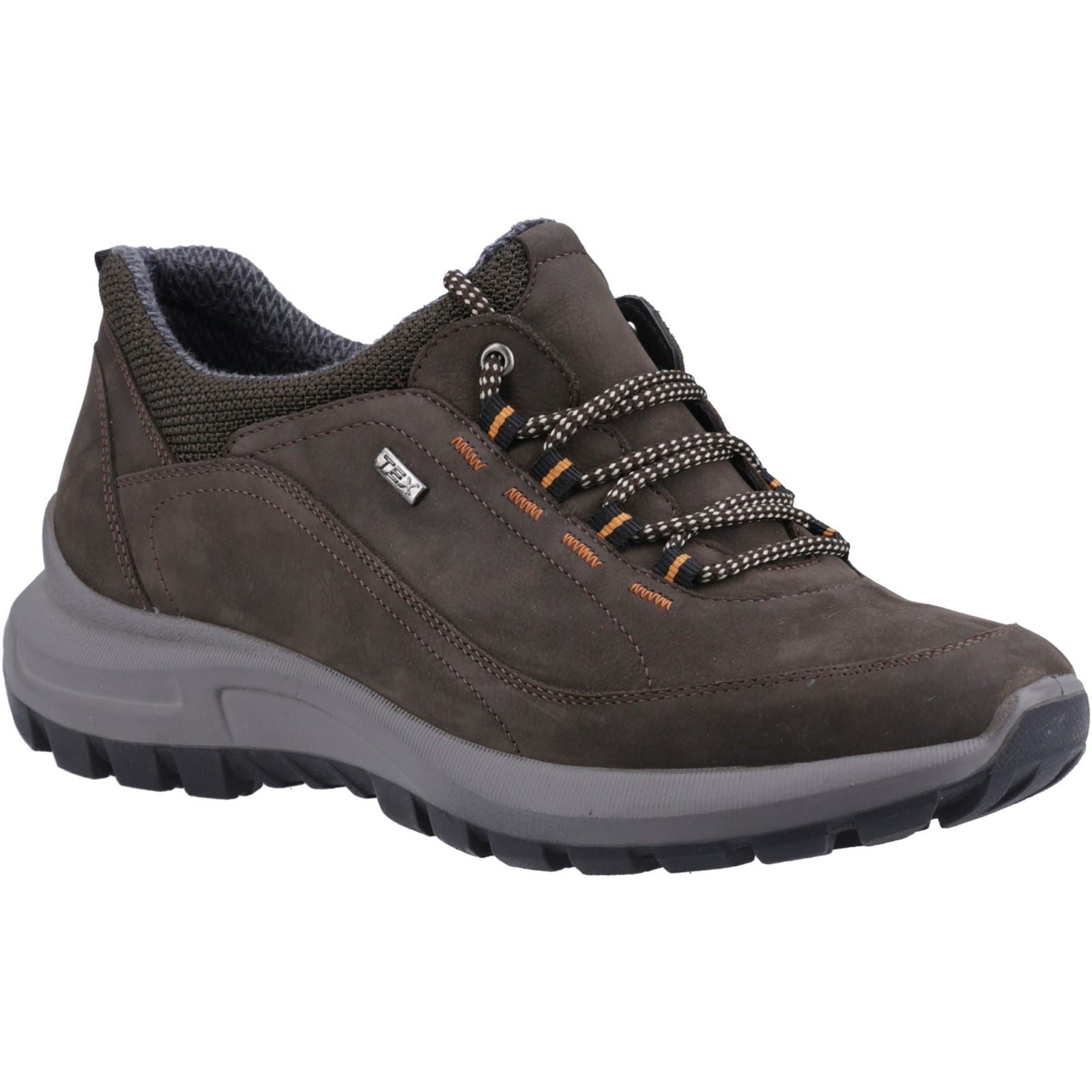 Cotswold Dumbleton Leder Herren Braune Schnürschuhe