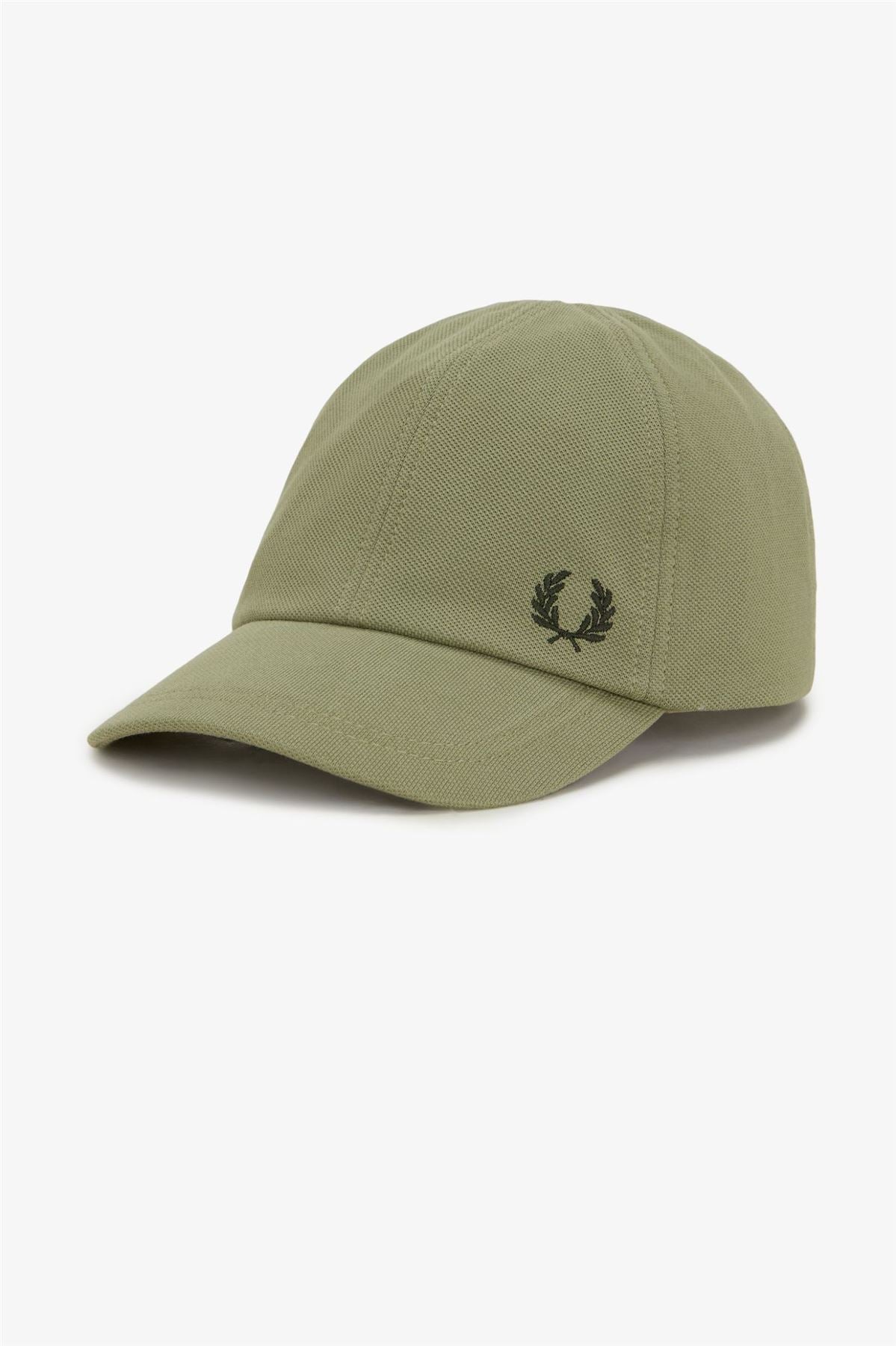 Fred Perry Pique Classic Baumwoll-Minz-/Nachtgrüne Kappen