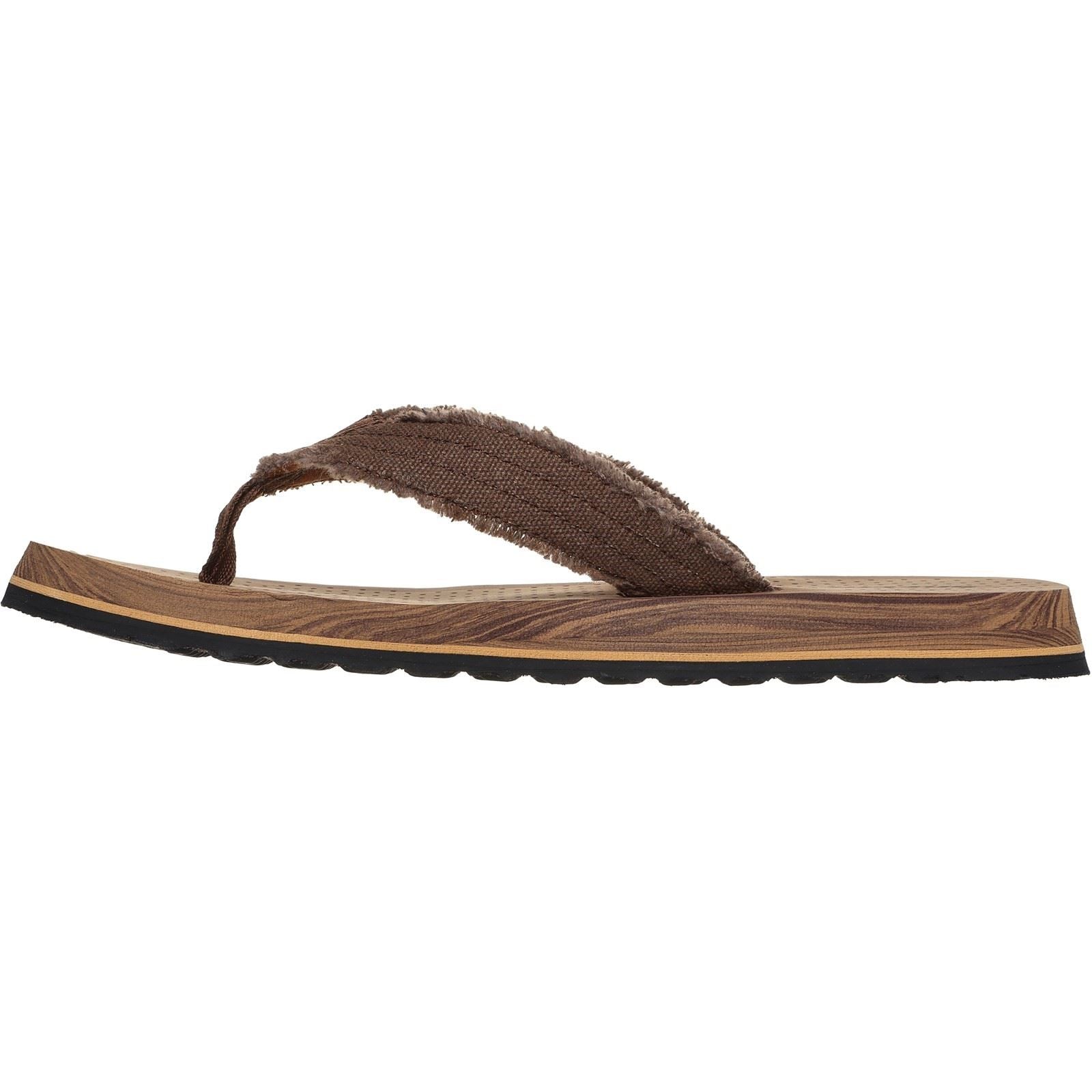 Skechers Tantric Fritz Textile Herren Braune Sandalen